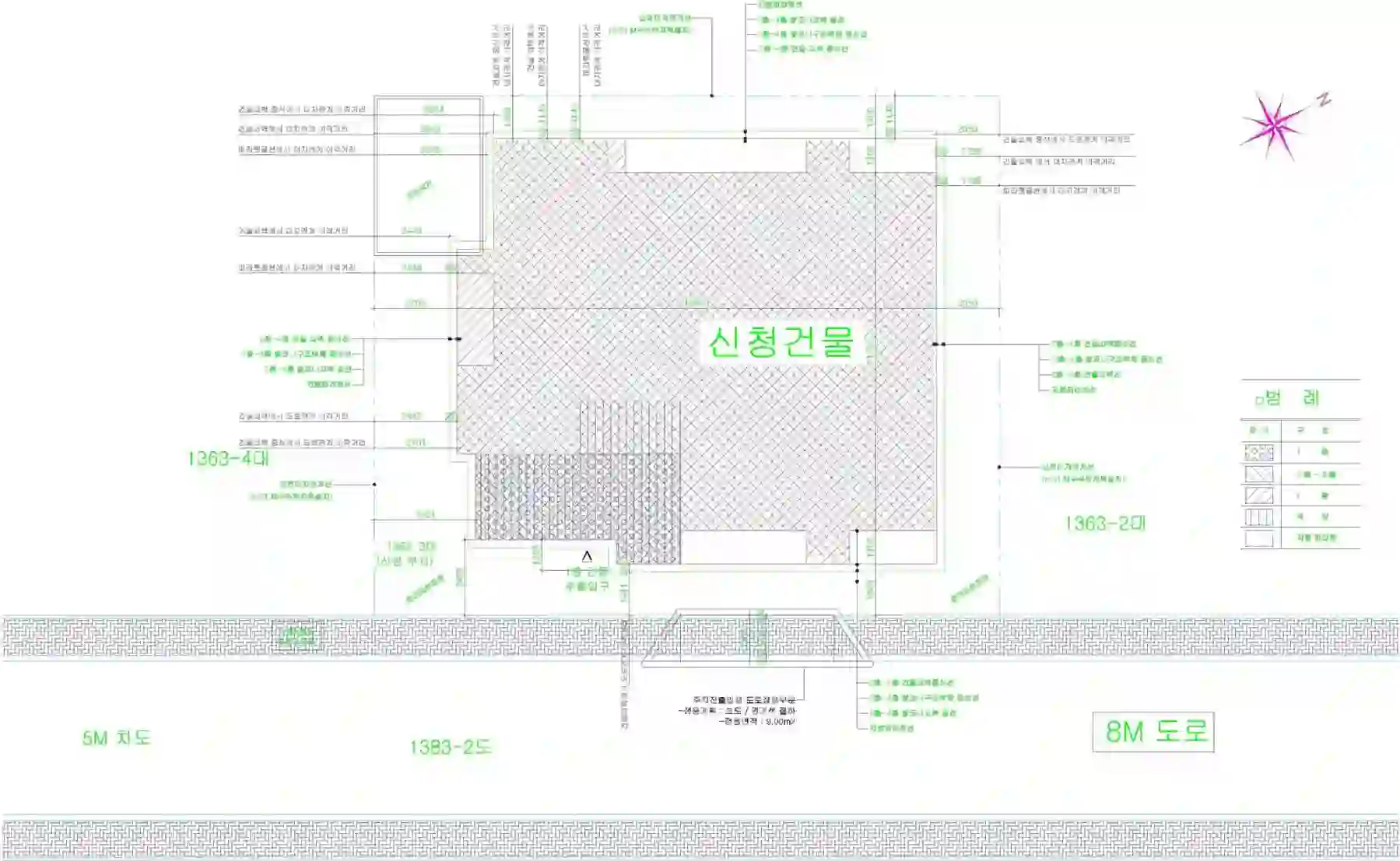 선유리 1363-3 배치도 이미지